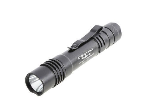 ProTac 2L Compact 350 Lumen Tactical Flashlight from Streamlight includes a sturdy attachment clip